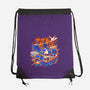 Night Beats-None-Drawstring-Bag-ilustrata