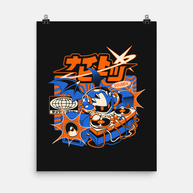 Night Beats-None-Matte-Poster-ilustrata