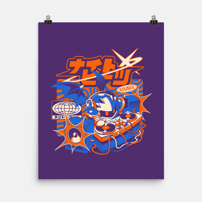 Night Beats-None-Matte-Poster-ilustrata