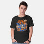 Night Beats-Mens-Basic-Tee-ilustrata