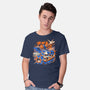 Night Beats-Mens-Basic-Tee-ilustrata