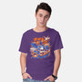Night Beats-Mens-Basic-Tee-ilustrata