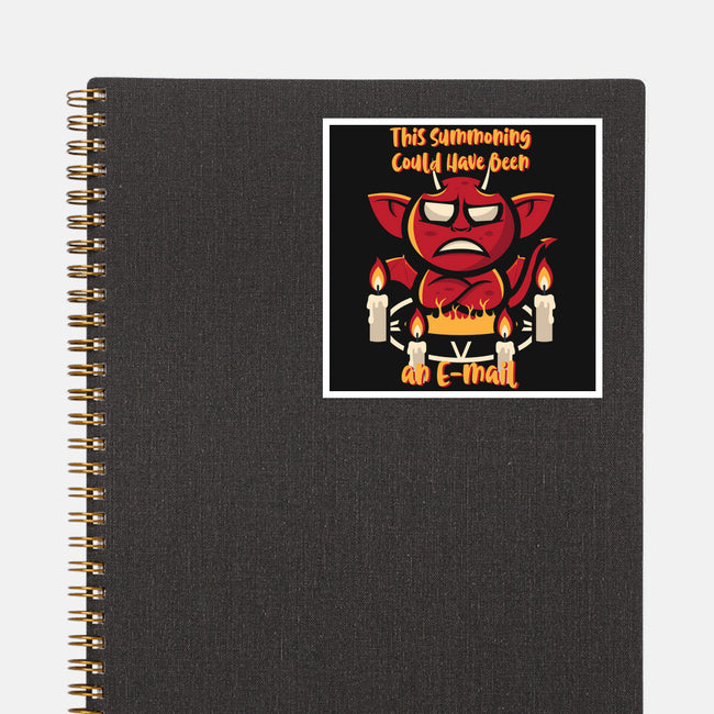 This Summoning-None-Glossy-Sticker-jrberger