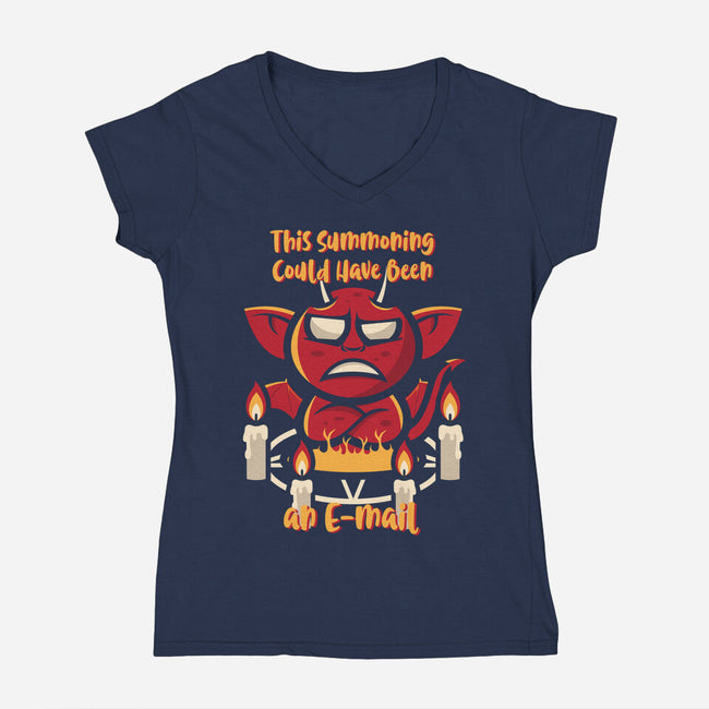 This Summoning-Womens-V-Neck-Tee-jrberger