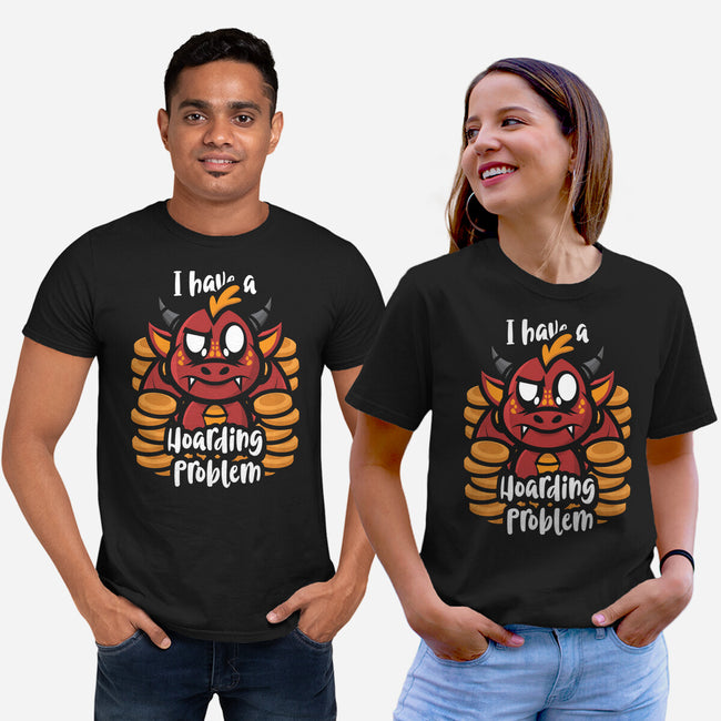 Hoarding Problem-Unisex-Basic-Tee-jrberger