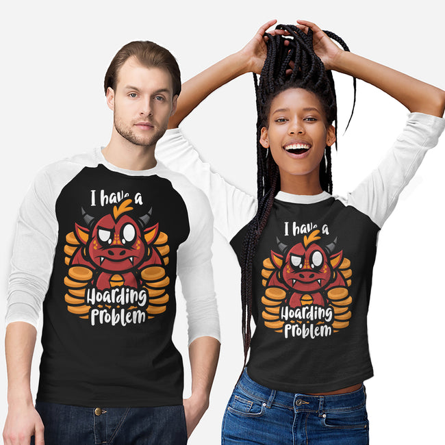 Hoarding Problem-Unisex-Baseball-Tee-jrberger