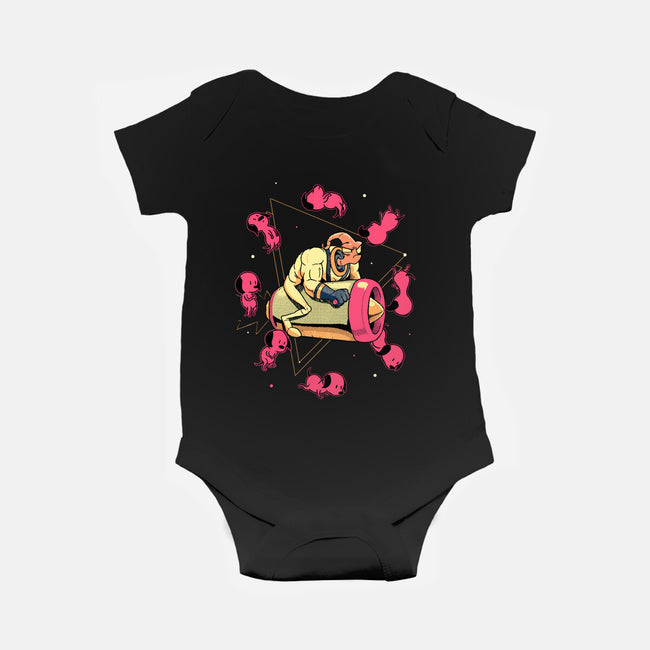 Space Puppies-Baby-Basic-Onesie-Bruno Mota
