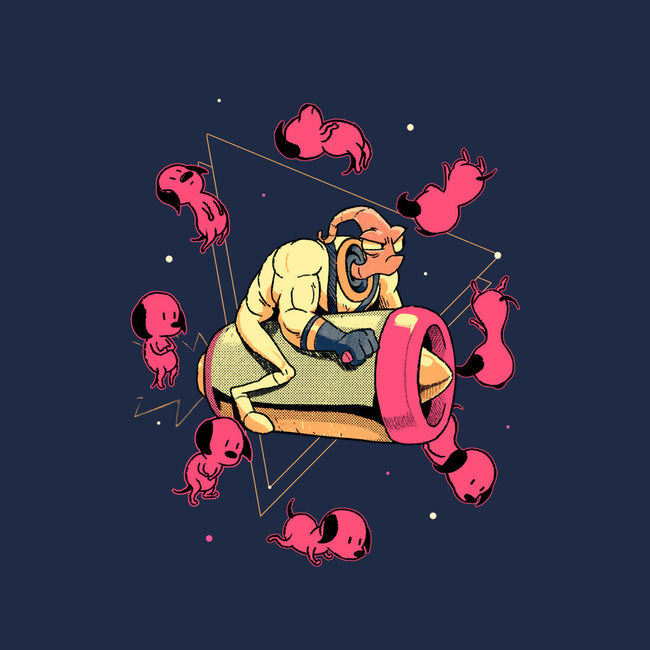 Space Puppies-Unisex-Basic-Tee-Bruno Mota
