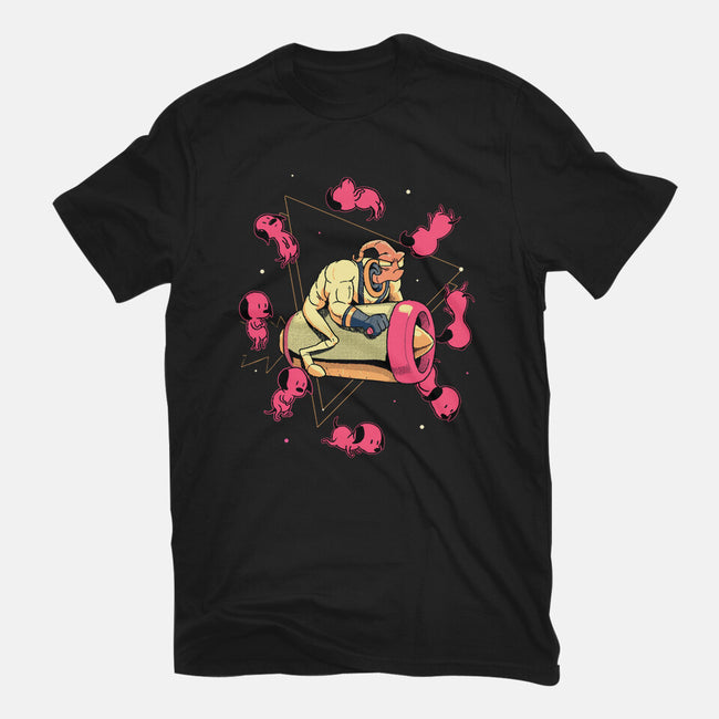 Space Puppies-Mens-Basic-Tee-Bruno Mota