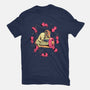 Space Puppies-Unisex-Basic-Tee-Bruno Mota