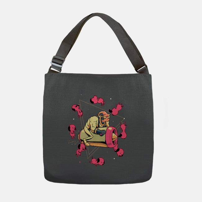 Space Puppies-None-Adjustable Tote-Bag-Bruno Mota