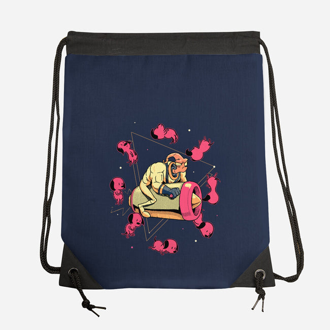 Space Puppies-None-Drawstring-Bag-Bruno Mota