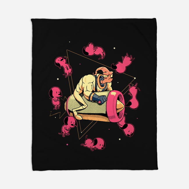 Space Puppies-None-Fleece-Blanket-Bruno Mota