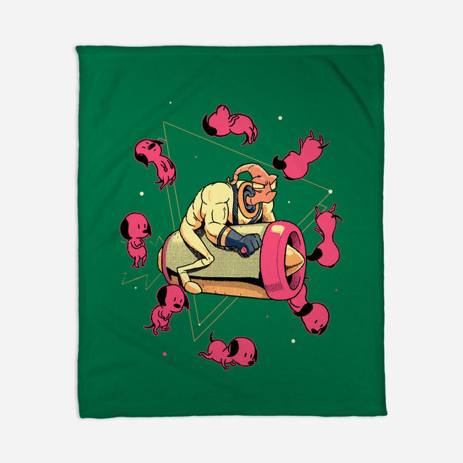 Space Puppies-None-Fleece-Blanket-Bruno Mota