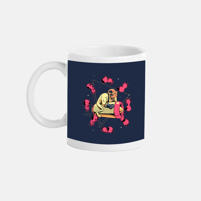 Space Puppies-None-Mug-Drinkware-Bruno Mota