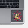 Space Puppies-None-Glossy-Sticker-Bruno Mota
