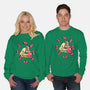 Space Puppies-Unisex-Crew Neck-Sweatshirt-Bruno Mota