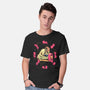 Space Puppies-Mens-Basic-Tee-Bruno Mota