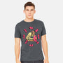 Space Puppies-Mens-Heavyweight-Tee-Bruno Mota