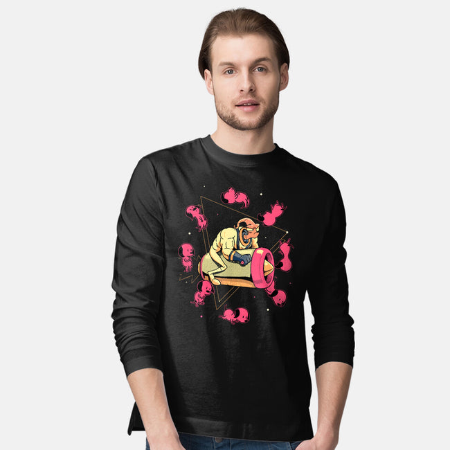 Space Puppies-Mens-Long Sleeved-Tee-Bruno Mota