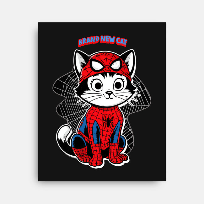 Brand New Cat-None-Stretched-Canvas-palmstreet