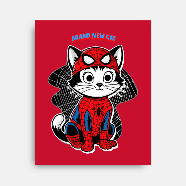Brand New Cat-None-Stretched-Canvas-palmstreet