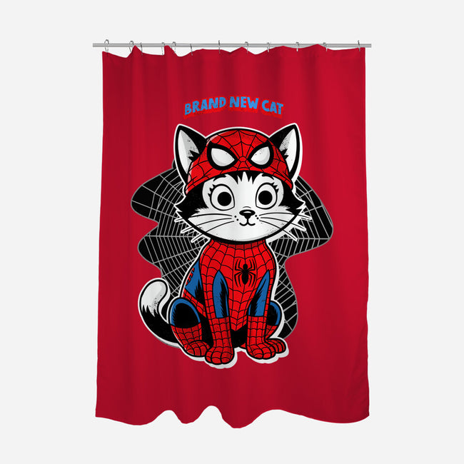 Brand New Cat-None-Polyester-Shower Curtain-palmstreet