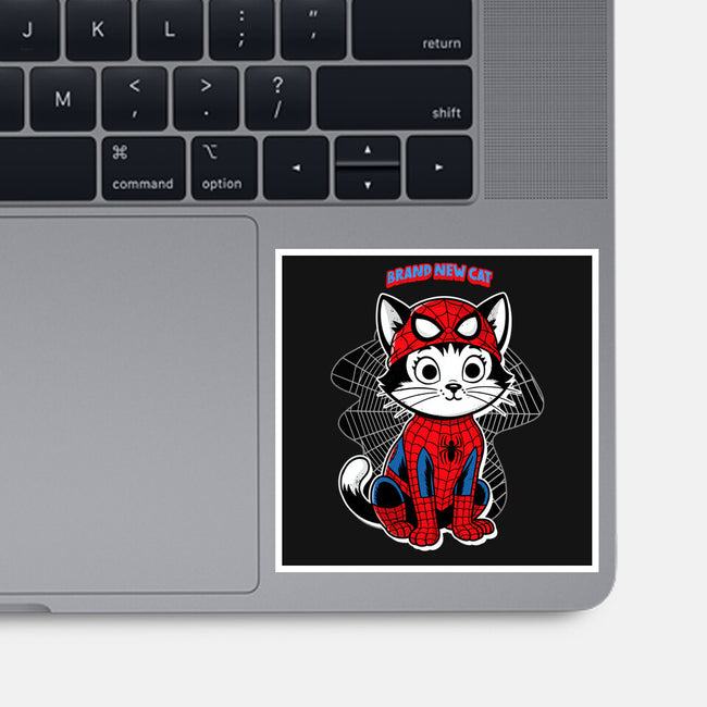 Brand New Cat-None-Glossy-Sticker-palmstreet