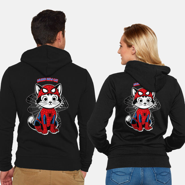 Brand New Cat-Unisex-Zip-Up-Sweatshirt-palmstreet