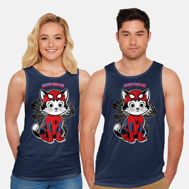 Brand New Cat-Unisex-Basic-Tank-palmstreet