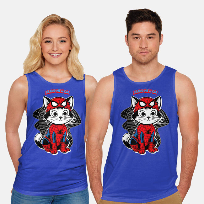 Brand New Cat-Unisex-Basic-Tank-palmstreet