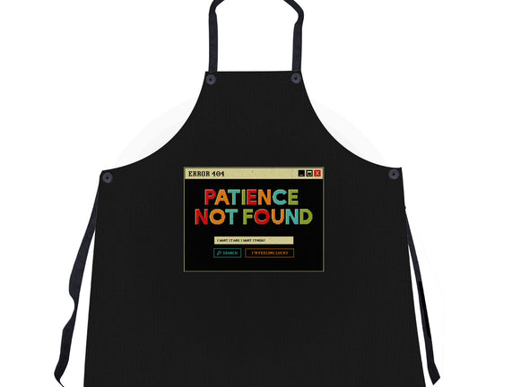 Patience Not Found