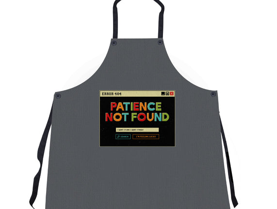 Patience Not Found