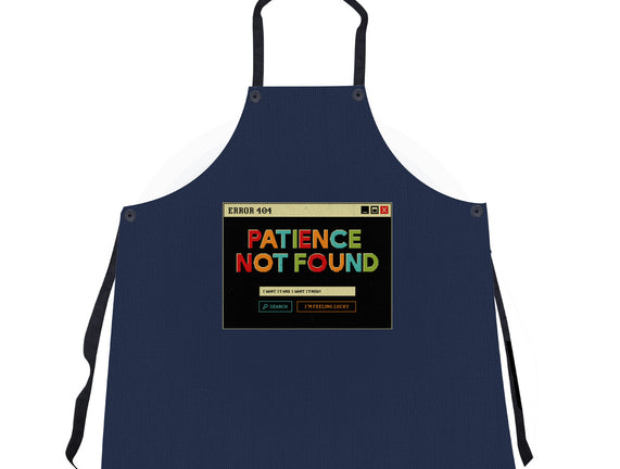 Patience Not Found