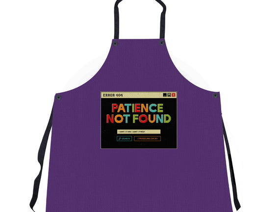Patience Not Found