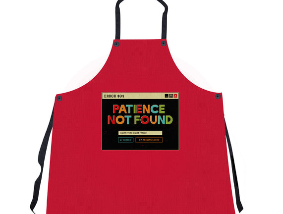 Patience Not Found