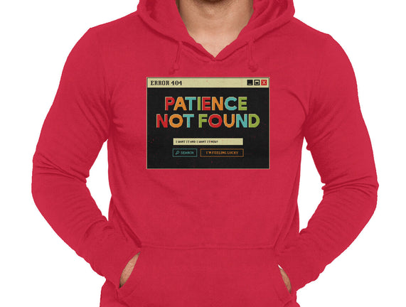 Patience Not Found