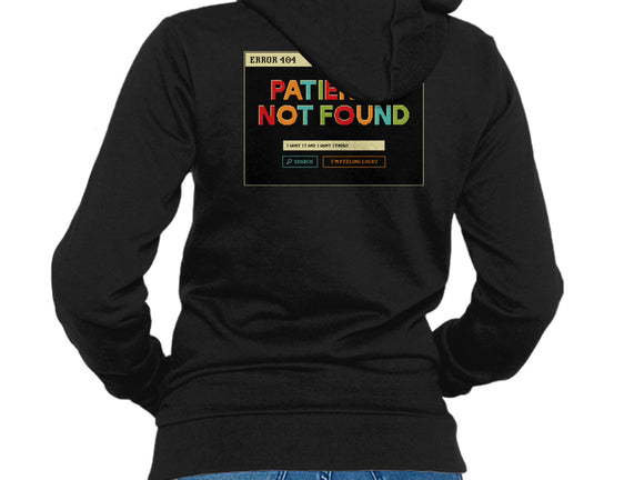 Patience Not Found