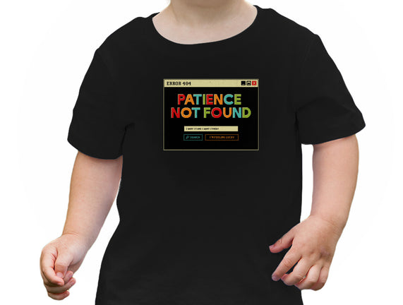 Patience Not Found