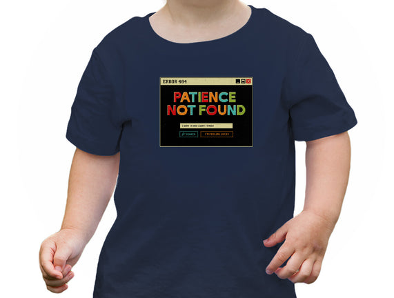 Patience Not Found