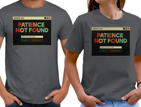 Patience Not Found