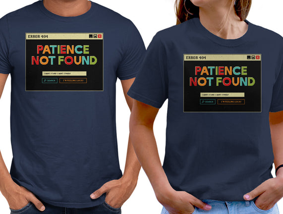 Patience Not Found