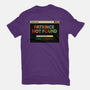 Patience Not Found-Mens-Premium-Tee-tobefonseca