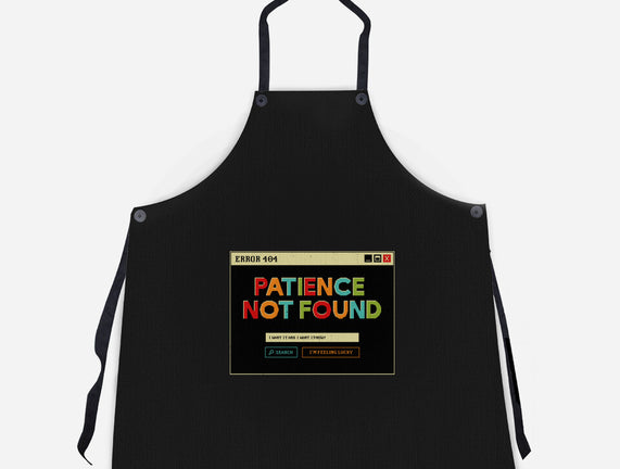 Patience Not Found