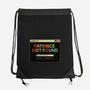 Patience Not Found-None-Drawstring-Bag-tobefonseca