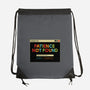 Patience Not Found-None-Drawstring-Bag-tobefonseca