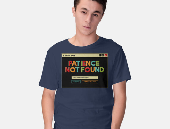 Patience Not Found