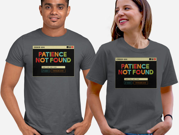 Patience Not Found