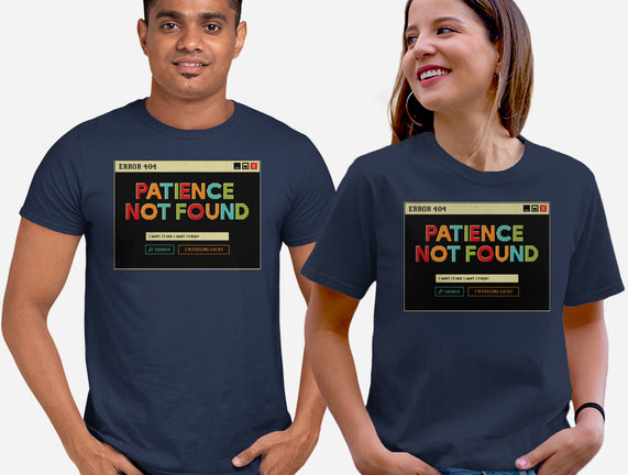 Patience Not Found