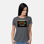 Patience Not Found-Womens-Basic-Tee-tobefonseca